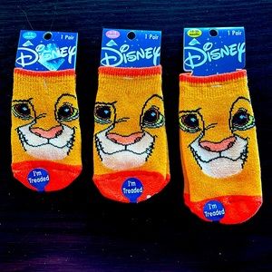Disney’s The Lion King, Baby and Toddler Treaded Socks